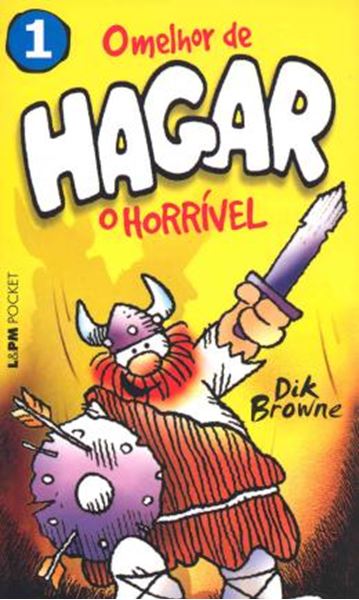 Picture of MELHOR DE HAGAR, O HORRIVEL, O VOL. 1 - POCKET BOOK