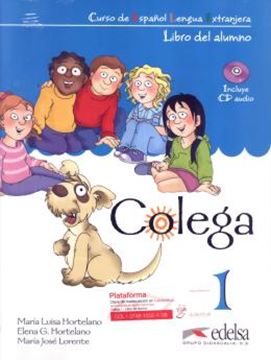 Imagem de COLEGA 1 - LIBRO DEL ALUMNO + EJERCICIOS + CD AUDIO