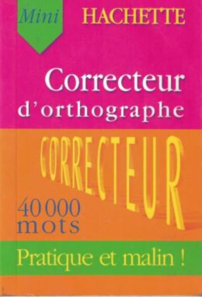 Picture of HACHETTE CORRECTEUR D´ORTOGRAPHE
