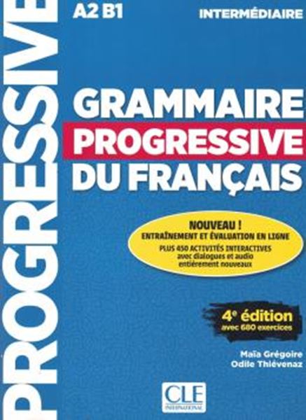 Picture of GRAMMAIRE PROGRESSIVE DU FRANCAIS - NIVEAU INTERMEDIAIRE - LIVRE + CD + LIVRE-WEB - 4EME ED