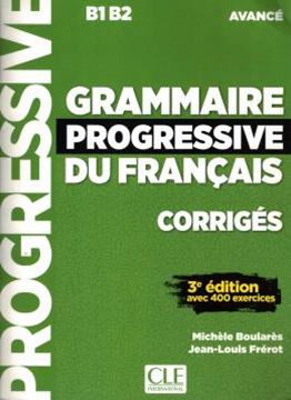 Imagem de GRAMMAIRE PROGRESSIVE DU FRANCAIS - NIVEAU AVANCE - CORRIGES - 3EME ED