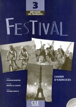 Imagem de FESTIVAL 3 CAHIER D´EXERCICES + CD AUDIO