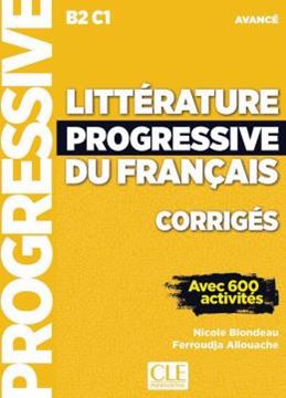 Imagem de LITTERATURE PROGRESSIVE DU FRANCAIS - NIVEAU AVANCE - CORRIGES - NOUVELLE COUVERTURE