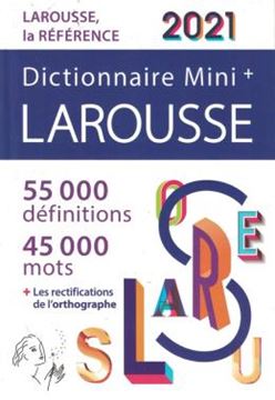 Imagem de DICTIONNAIRE LAROUSSE MINI PLUS 2021
