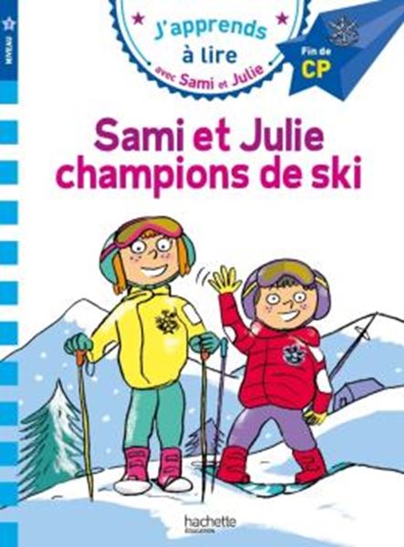 Picture of J´APPRENDS A LIRE AVEC SAMI ET JULIE - CP NIVEAU 3 - SAMI ET JULIE, CHAMPIONS DE SKI