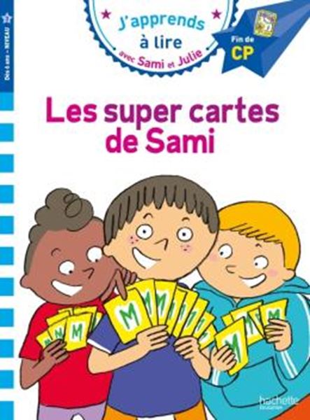 Picture of J´APPRENDS A LIRE AVEC SAMI ET JULIE - CP NIVEAU 3 - LES SUPER CARTES DE SAMI