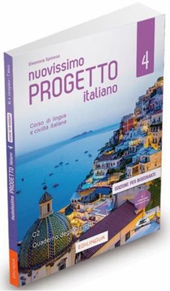 Picture of NUOVISSIMO PROGETTO ITALIANO 4 (C2) - QUADERNO DEGLI ESERCIZI - EDIZIONE PER INSEGNANTI