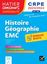 Imagem de HISTOIRE-GEOGRAPHIE-EMC- CRPE 2023-2024 - EPREUVE ECRITE D´ADMISSIBILITE