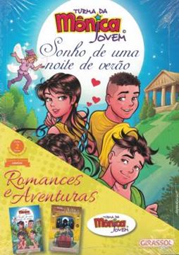 Imagem de TURMA DA MONICA - ROMANCES E AVENTURAS - COLECAO CANTINHO DA LEITURA 2 VOLUMES 