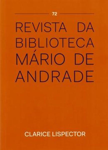Picture of REVISTA DA BIBLIOTECA - MARIO DE ANDRADE  -VOL. 72