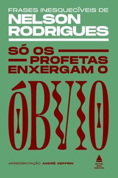 Picture of SO OS PROFETAS ENXERGAM O OBVIO