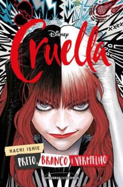 Picture of CRUELLA - PRETO, BRANCO E VERMELHO