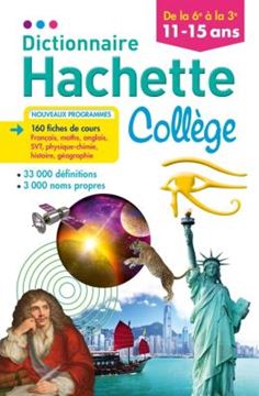 Imagem de DICTIONNAIRE HACHETTE COLLEGE 11-15 ANS