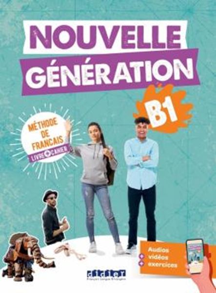 Picture of NOUVELLE GENERATION B1 - LIVRE + CAHIER + DIDIERFLE.APP
