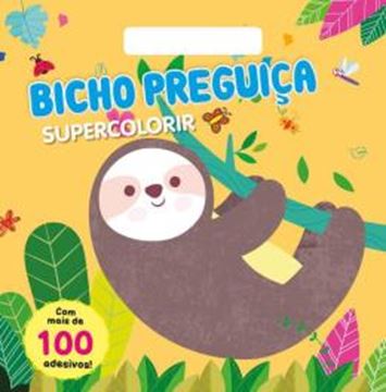Imagem de SUPERCOLORIR - BICHO-PREGUICA
