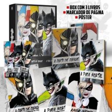 Imagem de COLECAO DC COMICS - BOX COM 3 LIVROS + POSTER + MARCADORES
