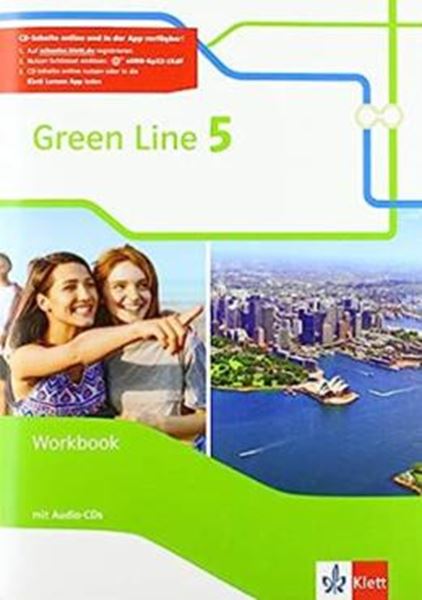 Picture of GREEN LINE 5 - WORKBOOK MIT AUDIOS - KLASSE 9 - BUNDESAUSGABE AB 2014