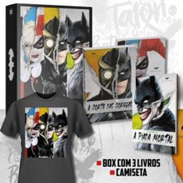 Picture of COLECAO DC COMICS | BOX COM 3 LIVROS + CAMISETA EXCLUSIVA