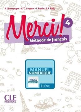 Imagem de MERCI! 4 - LIVRE DE L´ELEVE VERISON NUMERIQUE