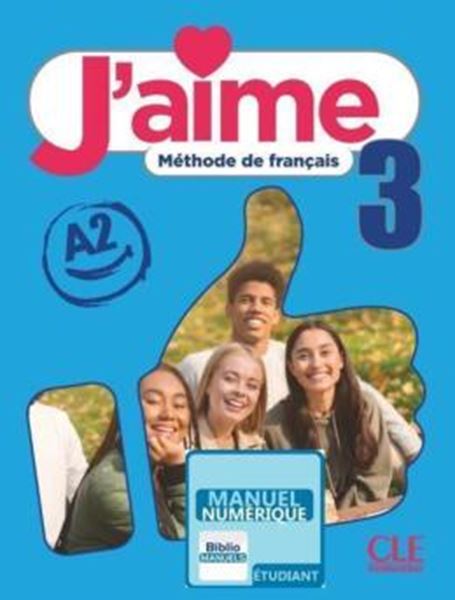 Picture of J´AIME 3 (A2) - LIVRE DE L´ELEVE VERSION NUMERIQUE BIBLIOMANUELS