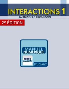 Imagem de INTERACTIONS 1 - LIVRE DE L´ELEVE VERSION NUMERIQUE - 2EME ED.