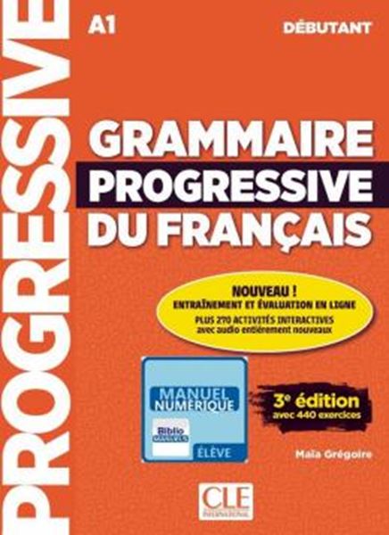 Picture of GRAMMAIRE PROGRESSIVE DU FRANCAIS - NIVEAU DEBUTANT VERSION NUMERIQUE - 3EME ED.