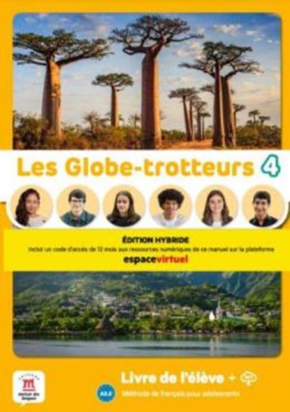 Picture of LES GLOBE-TROTTEURS 4 - ED.HYBRIDE LIVRE DE L´ELEVE