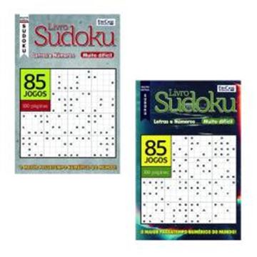 Imagem de KIT 2 LIVROS SUDOKU - LETRAS E NUMEROS - VOL. 3