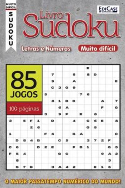 Picture of LIVRO SUDOKU - LETRAS E NUMEROS 23