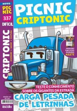 Imagem de PICNIC CRIPTONIC - CARGA PESADA DE LETRINHAS - DIFICIL