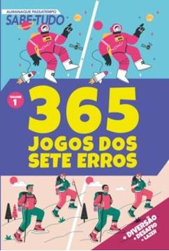 Imagem de ALMANAQUE PASSATEMPOS SABE-TUDO 365 - JOGOS DOS 7 ERROS