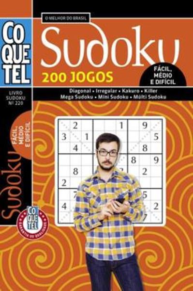 Picture of COLECAO COQUETEL - SUDOKU - 200 JOGOS - 220ª ED