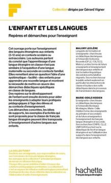 Imagem de COLLECTION F - L´ENFANT ET LES LANGUES: REPERES ET DEMARCHES POUR L´ENSEIGNANT