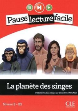 Imagem de LA PLANETE DES SINGES - NIVEAU 5 (B1) - LIVRE + AUDIO TELECHARGEABLE