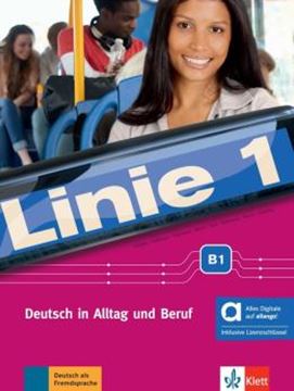 Imagem de LINIE 1 B1 KURS-/UBUNGSBUCH HYBRIDE
