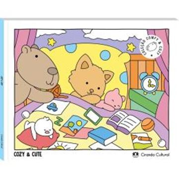 Imagem de COMFY & COZY BOOKS - COZY & CUTE - LIVRO DE COLORIR