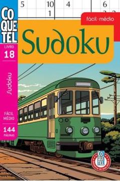 Imagem de LIVRO COQUETEL SUDOKU FACIL - MEDIO 18