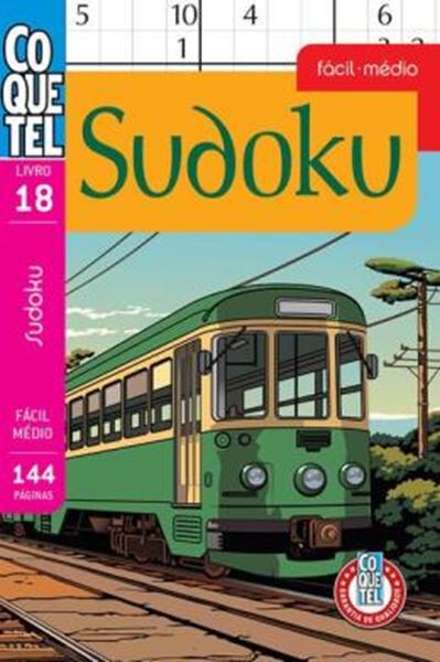Picture of LIVRO COQUETEL SUDOKU FACIL - MEDIO 18