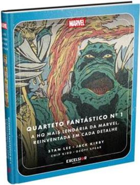 Imagem de QUARTETO FANTASTICO Nª1 – A HQ MAIS LENDARIA DA MARVEL, REINVENTADA EM CADA DETALHE