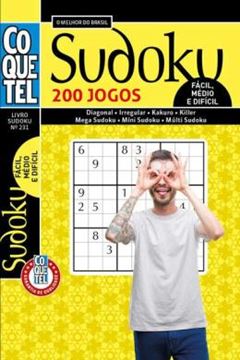 Imagem de LIVRO COQUETEL SUDOKU 231 | 200 JOGOS