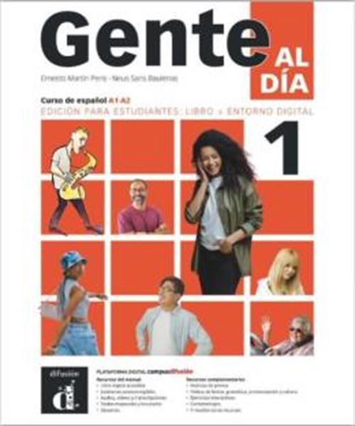 Picture of GENTE AL DIA 1 - (A1-A2) - PARA ESTUDIANTES -  EDICION HIBRIDA