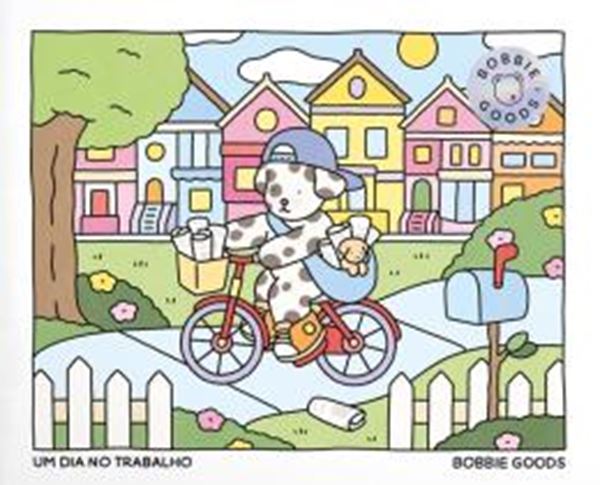 Picture of UM DIA NO TRABALHO (ON THE JOB) - LIVRO DE COLORIR OFICIAL BOBBIE GOODS
