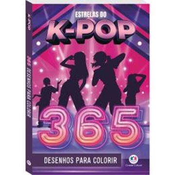 Imagem de 365 DESENHOS PARA COLORIR - ESTRELAS DO K-POP