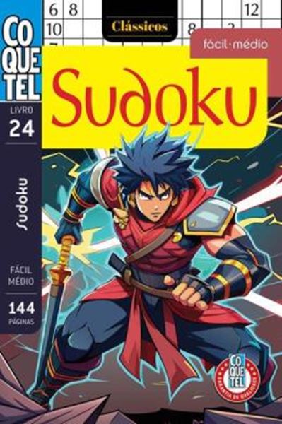 Picture of LIVRO COQUETEL SUDOKU FACIL-MEDIO 24