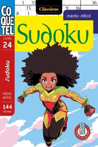 Picture of LIVRO COQUETEL SUDOKU MEDIO-DIFICIL 24