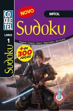 Imagem de LIVRO COQUETEL SUDOKU DIFICIL 1