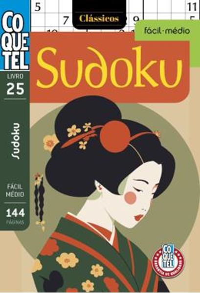 Picture of LIVRO COQUETEL SUDOKU FACIL-MEDIO 25
