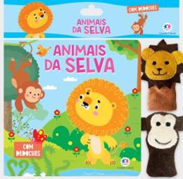 Imagem de ANIMAIS DA SELVA - LIVRO COM DEDOCHE