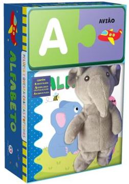 Imagem de ALFABETO - LIVRO COM PELUCIA E QUEBRA-CABECA