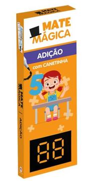 Imagem de ADICAO - LIVRO INFANTIL DE MATEMATICA COM CANETINHA REUTILIZAVEL - ATIVIDADES EDUCATIVAS